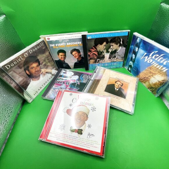 9-Disc Pop Southern Gospel Celtic CD Lot Everly Brothers Bing Crosby Christmas - Picture 1 of 15